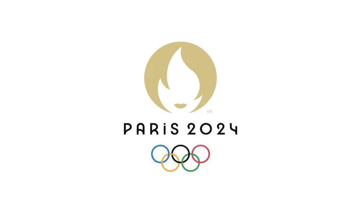 El logo de París 2024.