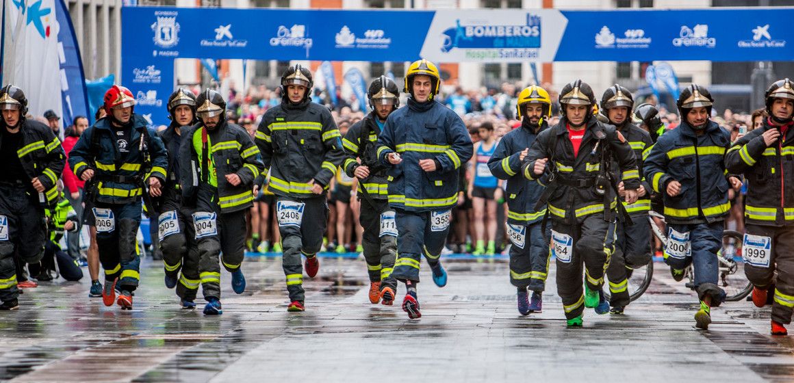 El 10 de marzo llega la Carrera Bomberos de Madrid 2019