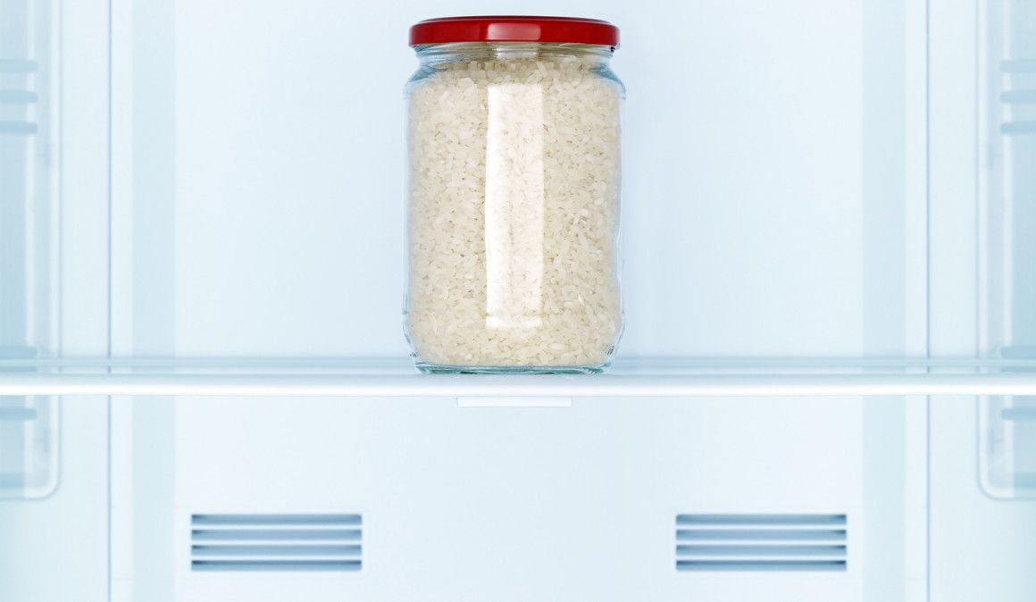 Refrigera el arroz
