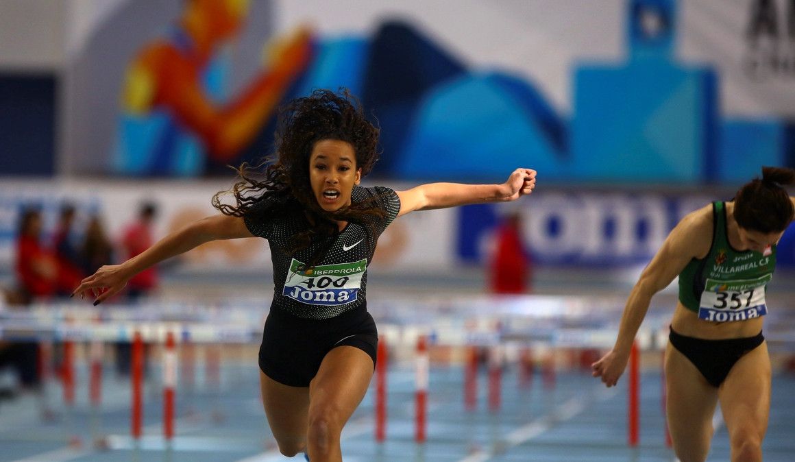 La atleta barcelonesa María Vicente | EFE