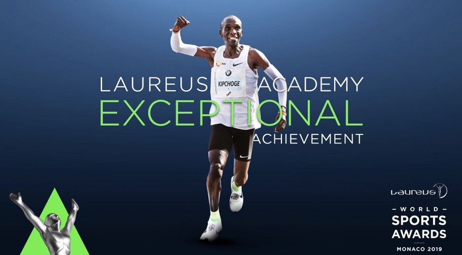 Eliud Kipchoge se ha hecho con el Laureus al mayor logro del año | soycorredor.es