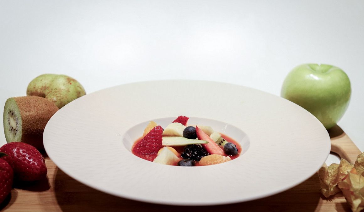 Antioxidantes naturales: Gazpacho de frutos rojos con ensalada de frutas