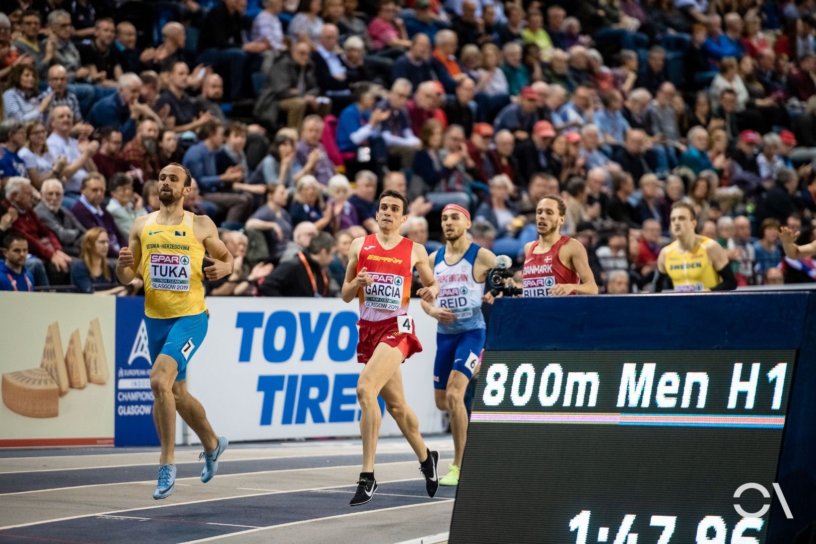 Campeonato de Europa Glasgow 2019: JORNADA 1 