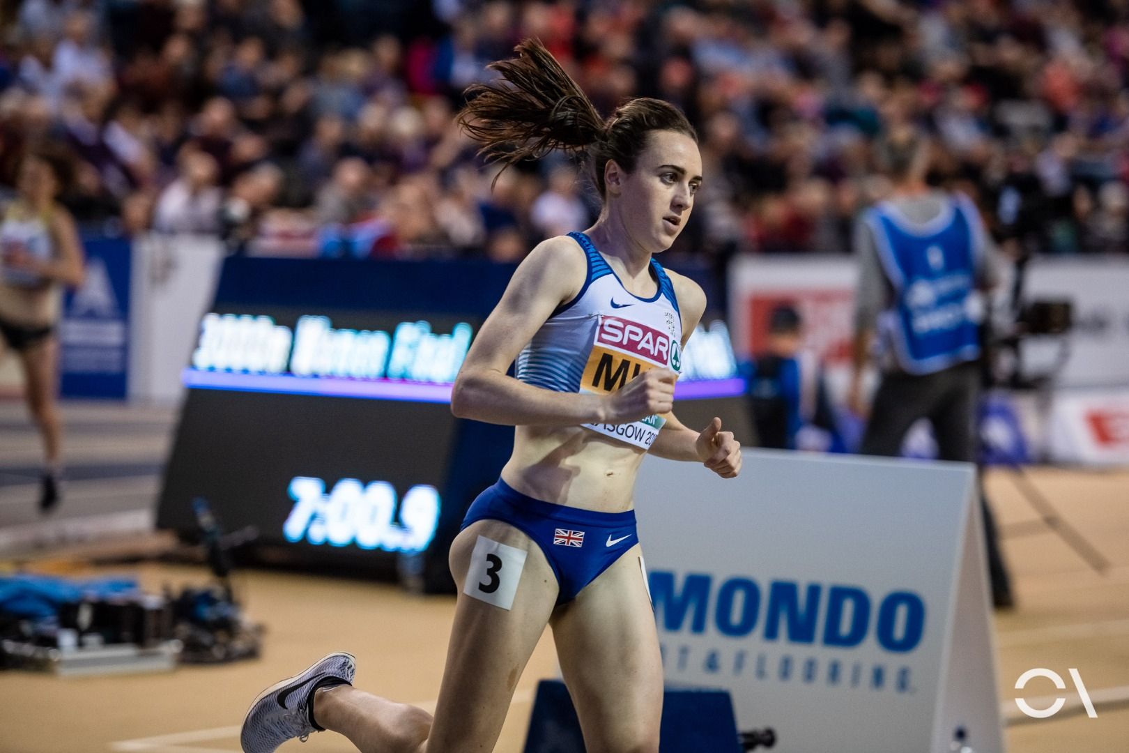 Laura Muir, idolatrada por los escoceses, volvió a demostrar su carácter en la pista con su victoria en los 3.000 metros | Sportmedia