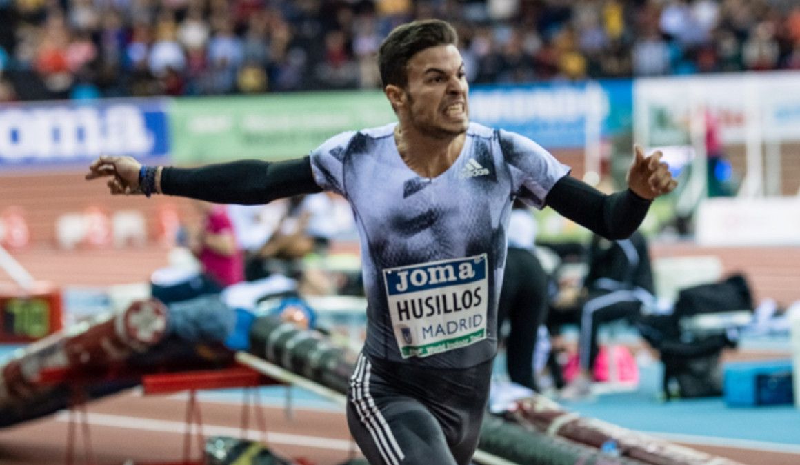 Óscar Husillos en el meeting de Madrid 2019 | Sportmedia