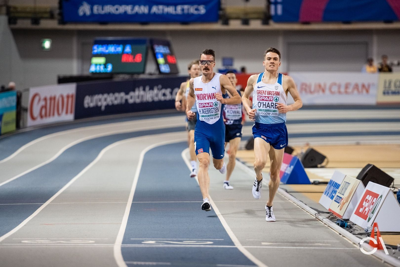 Campeonato de Europa Glasgow 2019: JORNADA 1 