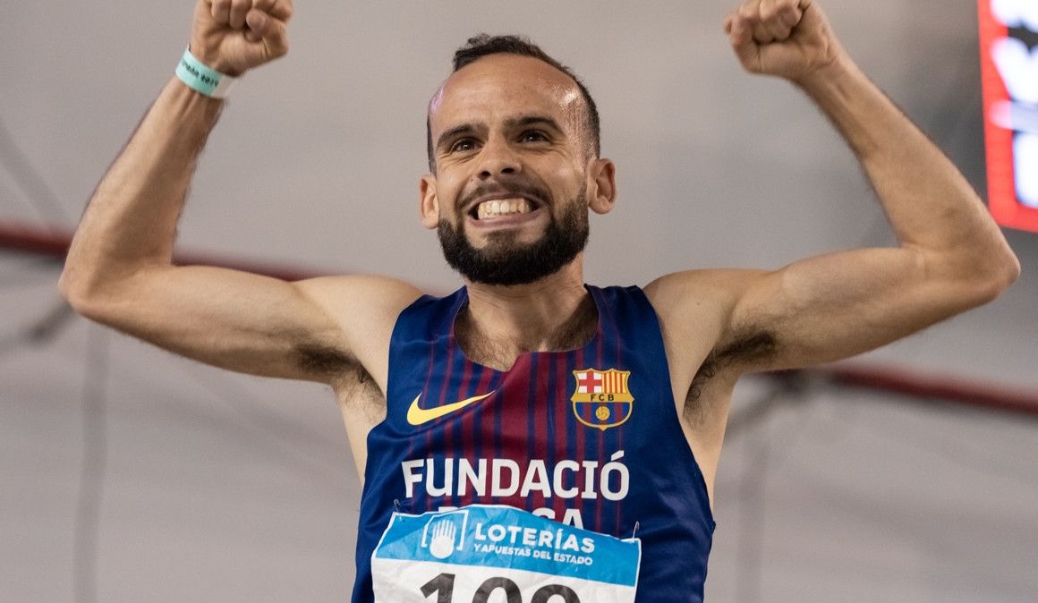 Artur Bossy tras ser campeón de España de 3.000m | Sportmedia
