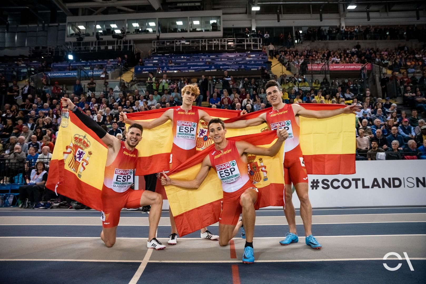 Domingo de medallas para el atletismo español