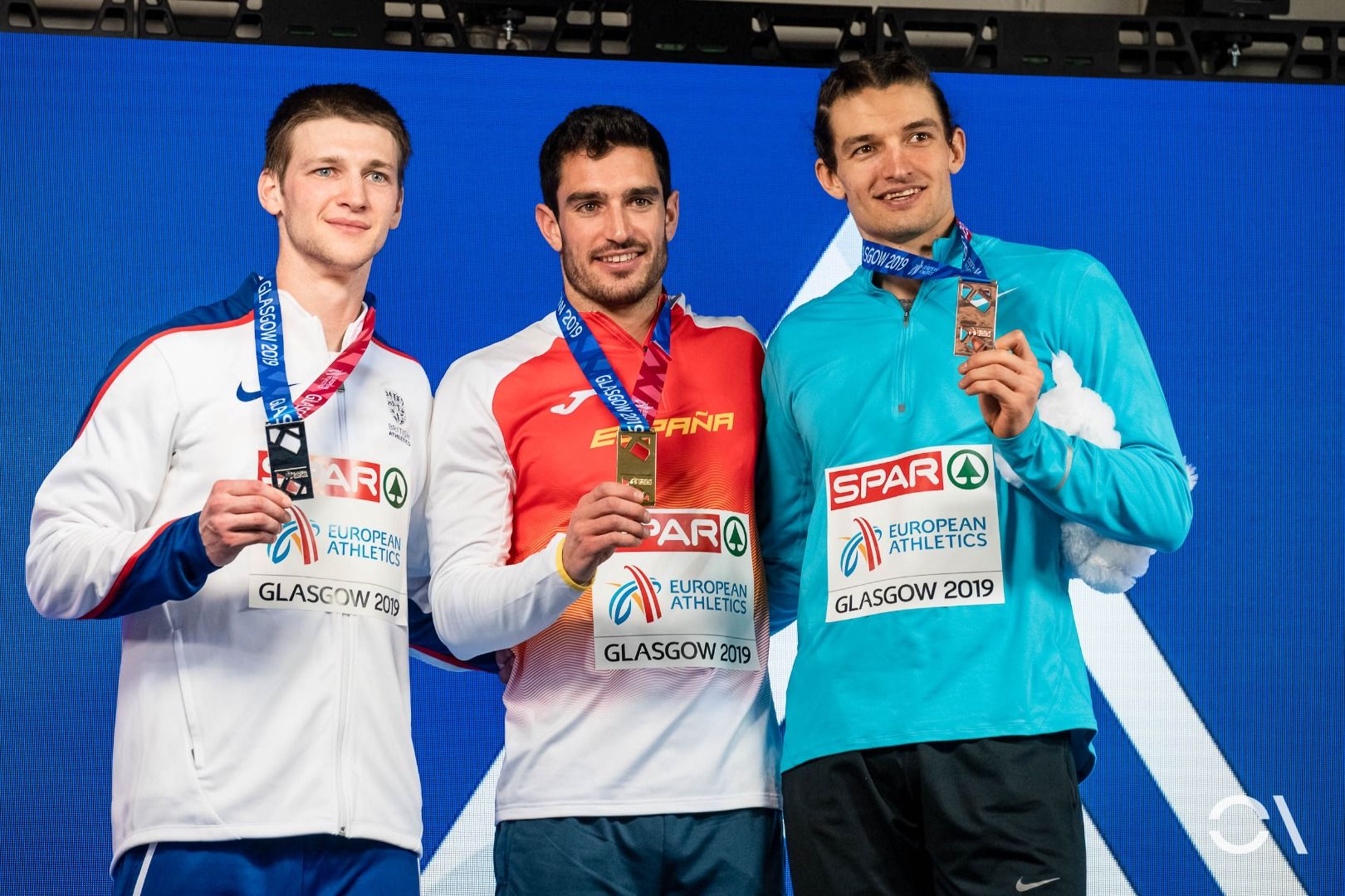 Domingo de medallas para el atletismo español