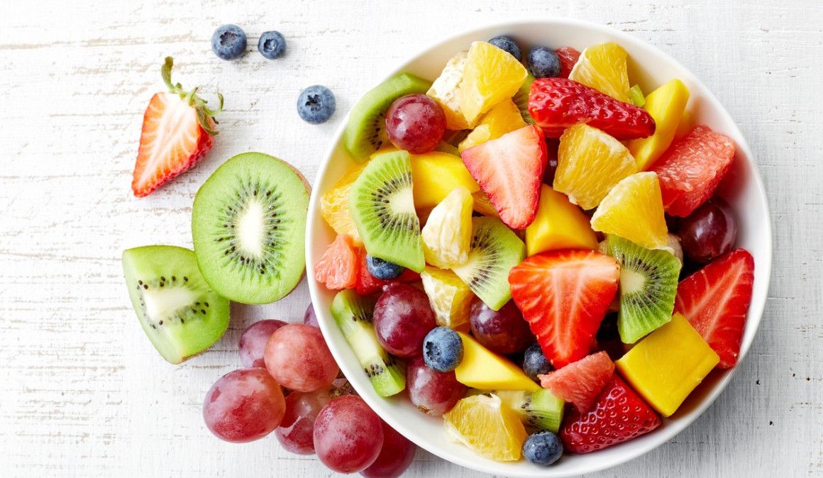 Las frutas y las verduras tienen un alto contenido en vitaminas.