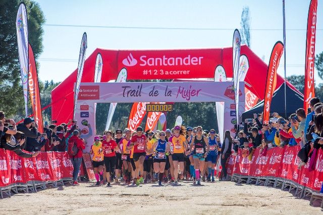 Patricia Bonilla gana el primer Trail de la Mujer