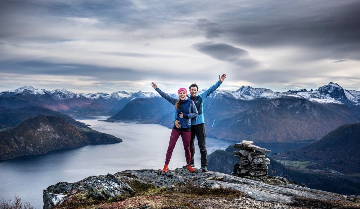 Kilian Jornet y Emelie Forsberg durante los primeros meses de embarazo de la atleta sueca | soycorredor.es