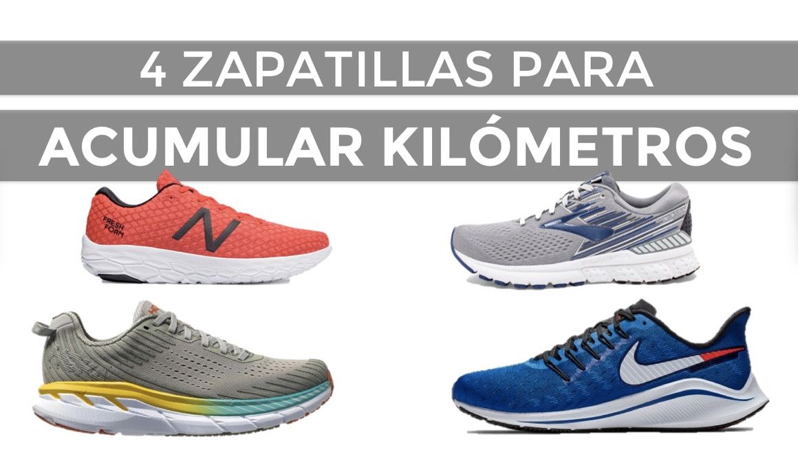Cuatro zapatillas para acumular kilómetros | soycorredor.es