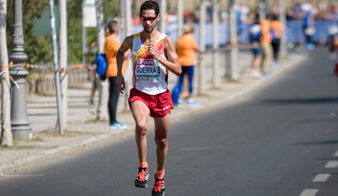 Javi Guerra durante el Campeonato de Europa de Maratón en Berlín | Sportmedia