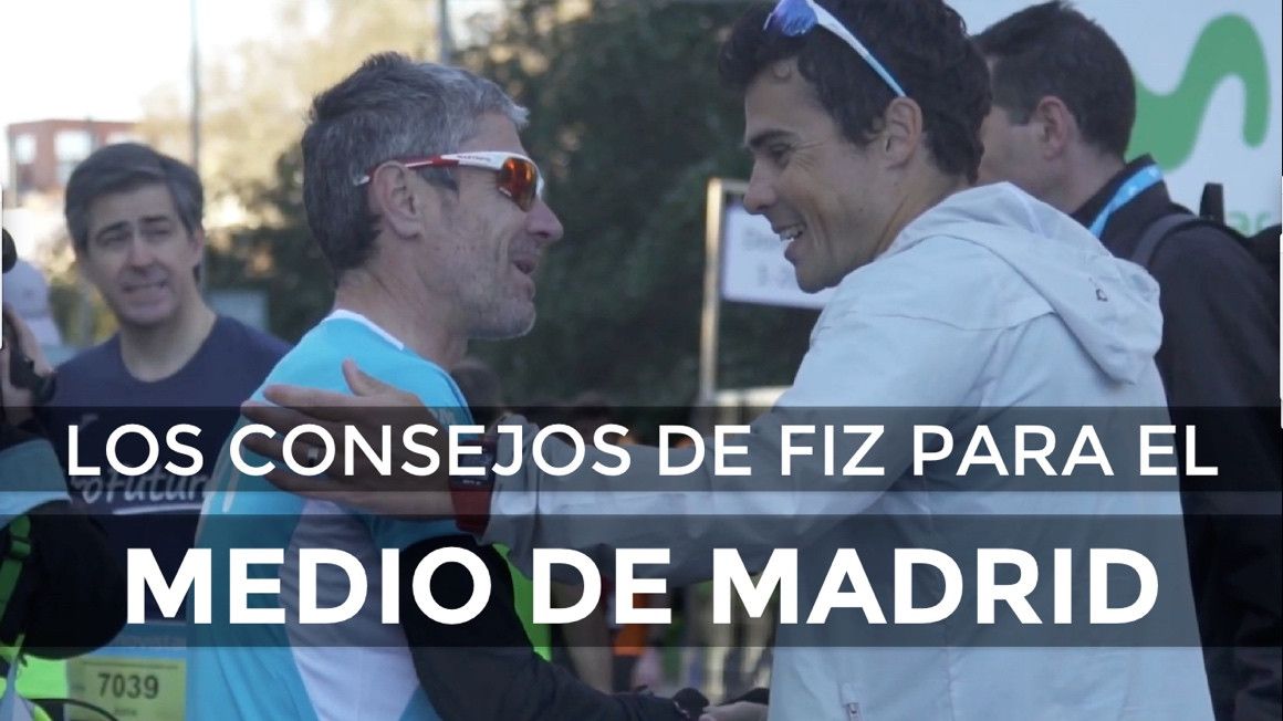 Martín Fiz y Javi Gómez Noya en el Movistar Medio Maratón de Madrid 2018 | soycorredor.es