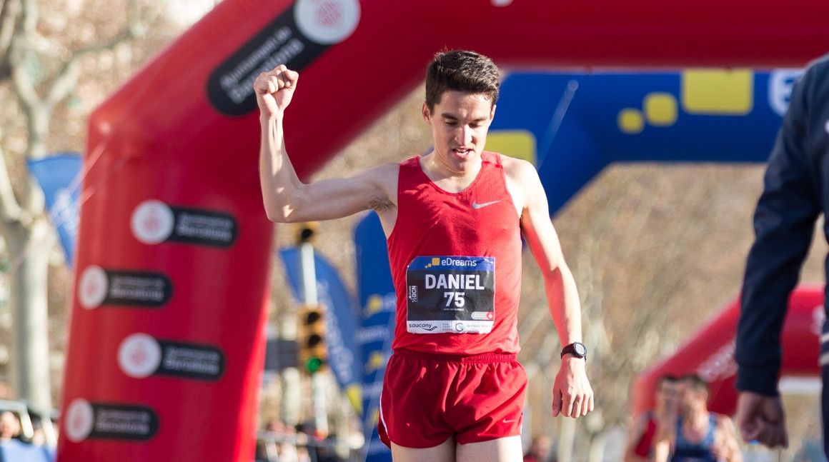 Dani Mateo en la eDreams Mitja Marató de Barcelona donde consiguió una marca personal de 1:03:53 | Sportmedia