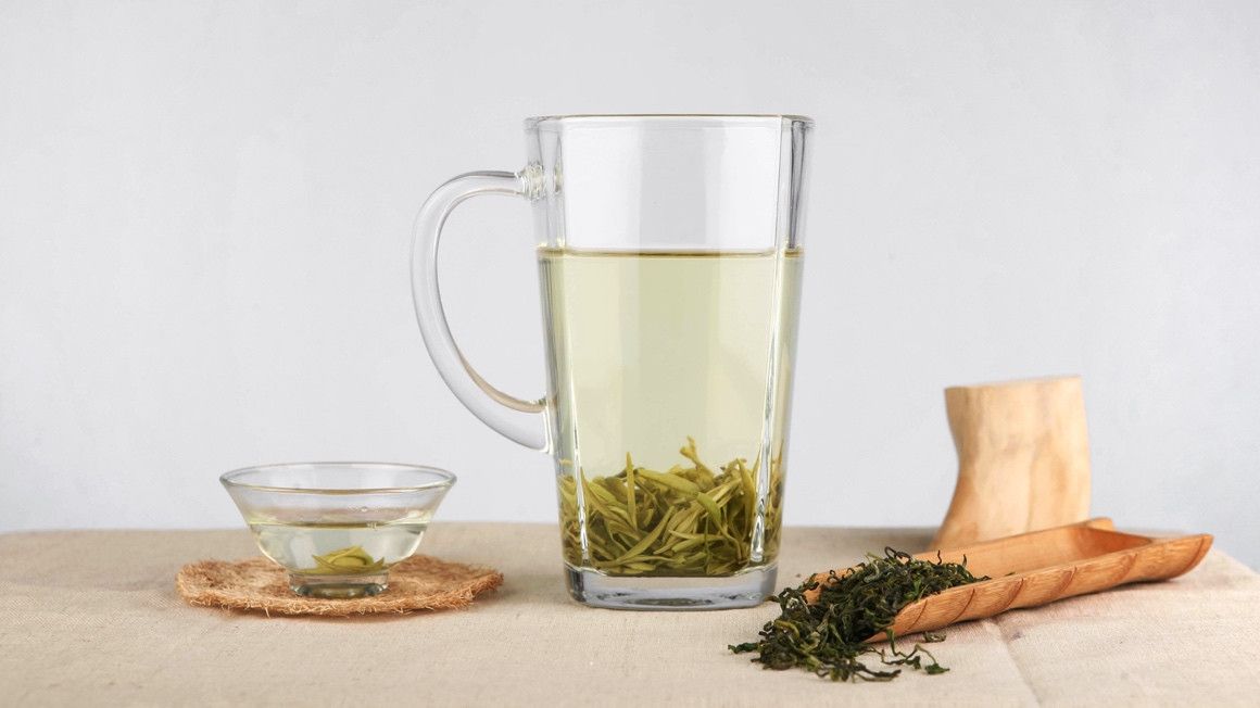 El té blanco es una de las infusiones con menos cafeína