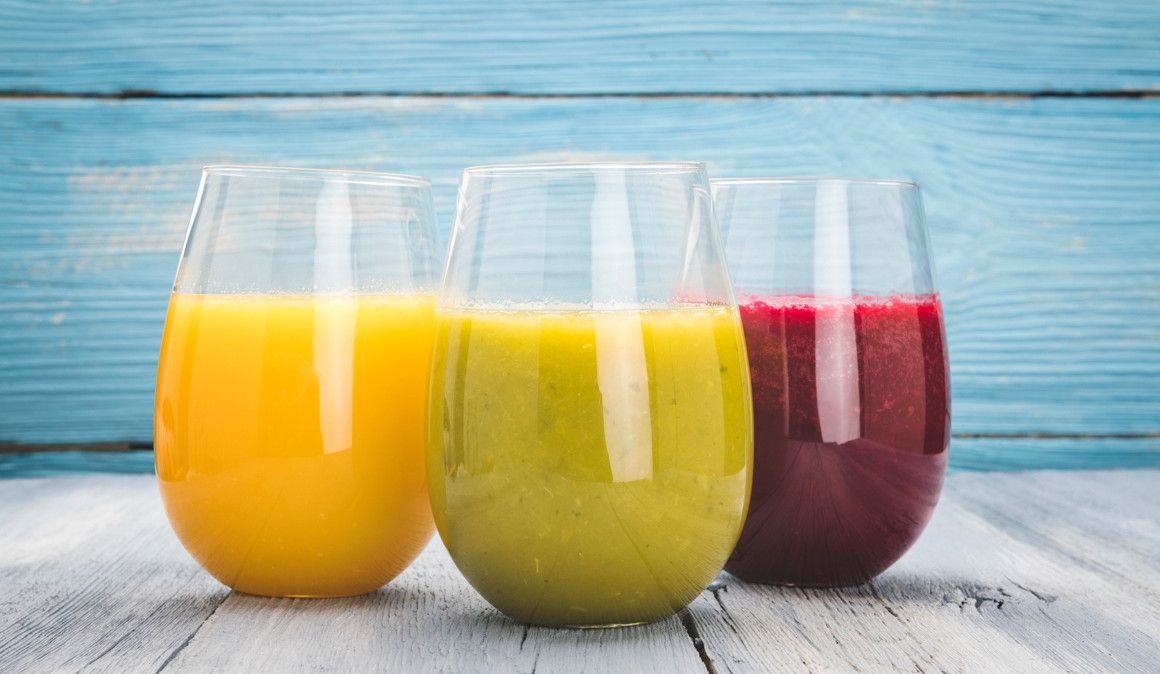 Los batidos de frutas o smoothies suelen ser ricos en antioxidantes y vitaminas