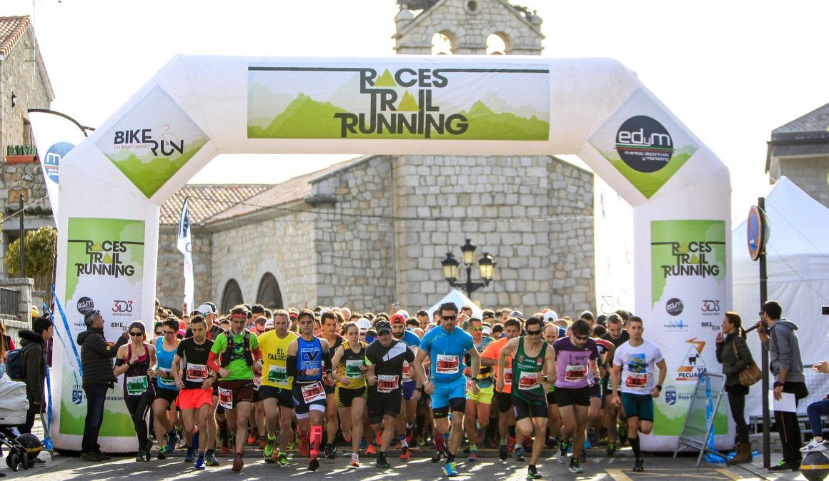 600 corredores disfrutan del mejor Trail en Hoyo de Manzanares
