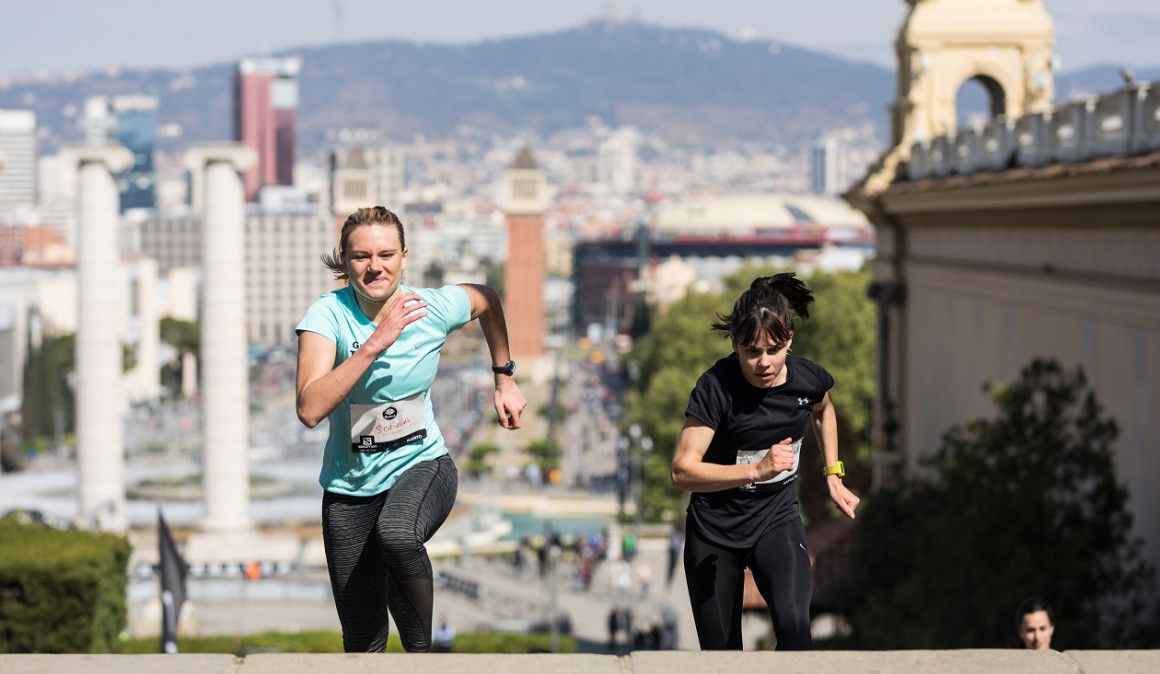 Barcelona desde el cielo: Salomon Run