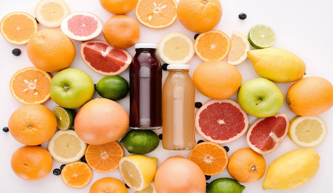 Los zumos de frutas caseros son ricos en vitaminas