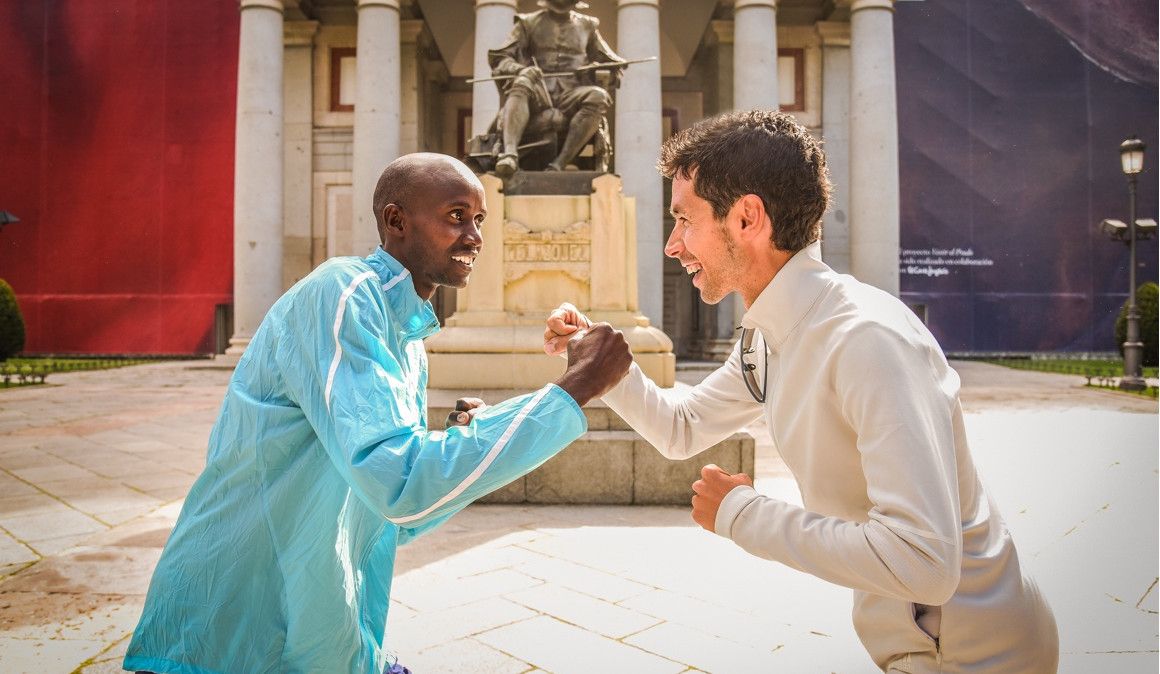 Eliud Barngetuny y Javi Guerra, el gran duelo en categoría masculina | EDP RnR Madrid Maratón