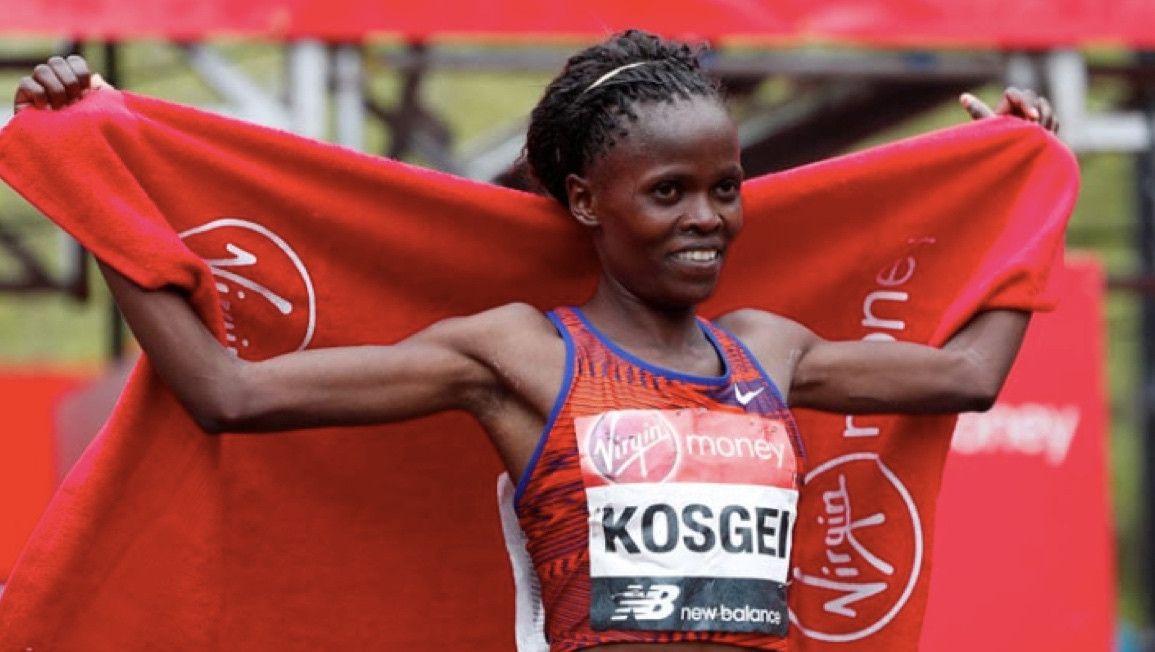 Brigid Kosgei se impone en la gran batalla de Londres