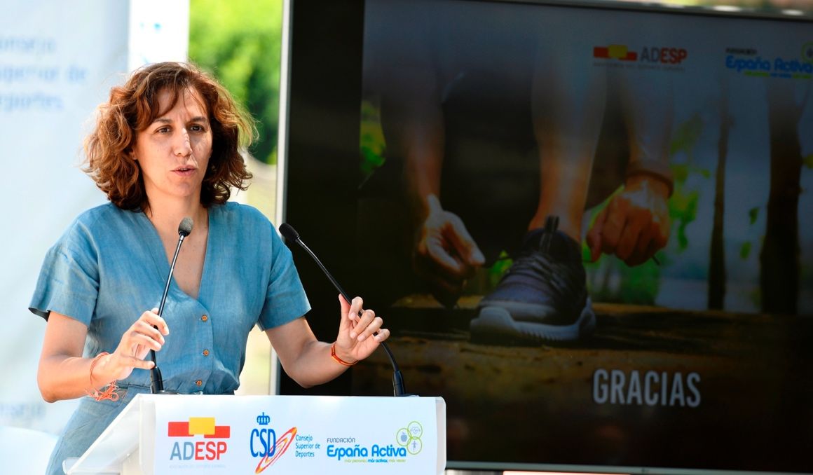 La presidenta del Consejo Superior de Deportes (CSD), Irene Lozano. Foto: EFE.