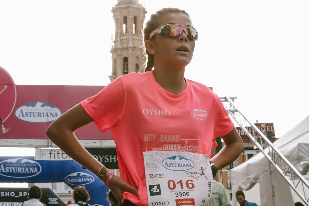 Llegada de la Carrera de la Mujer de Zaragoza (GALERÍA 1)