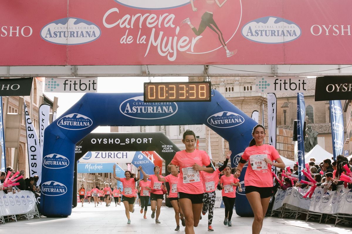 Llegada de la Carrera de la Mujer de Zaragoza (GALERÍA 3)