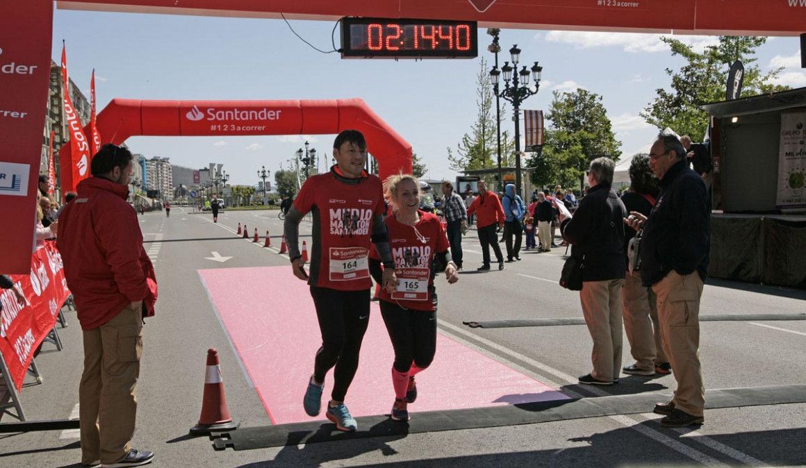 Todas las fotos del Medio Maratón de Santander
