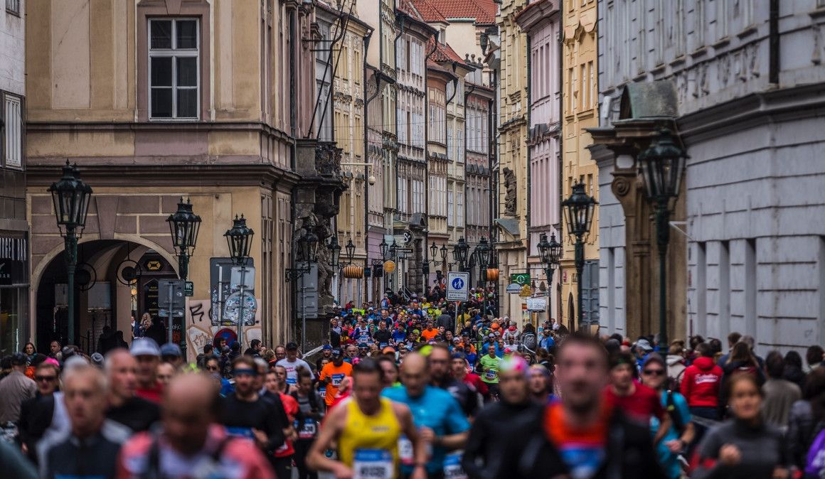 Una imagen del Maratón de Praga 2019 | Organización