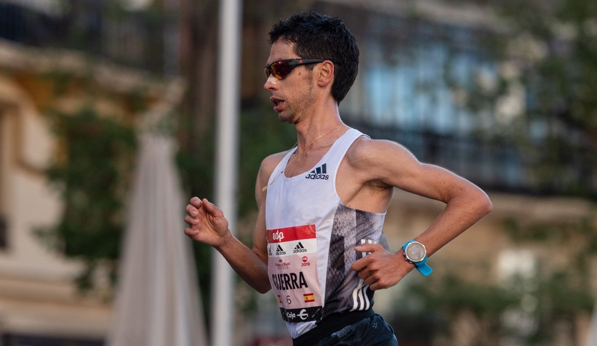 Javi Guerra durante el EDP RnR Madrid Maratón | Sportmedia