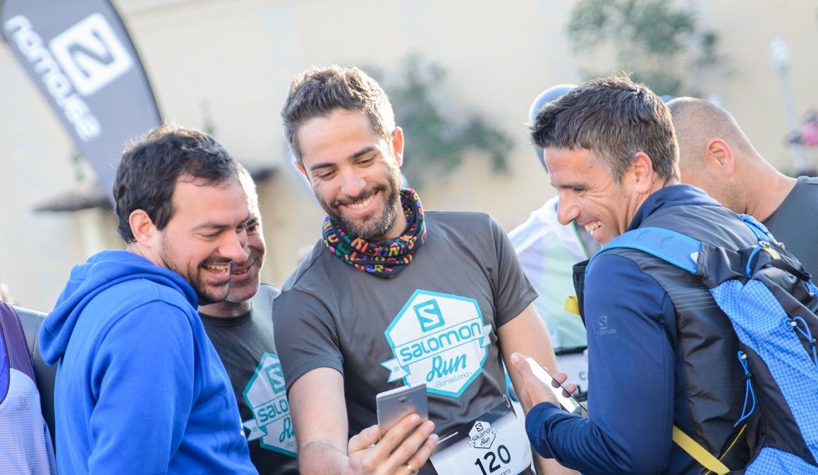 Roberto Leal antes de disputar la Salomon Run | Lymbus