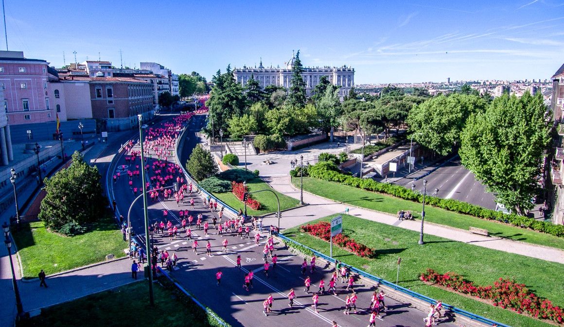 Una imagen de la Carrera de la Mujer de Madrid | JCD Fotografía