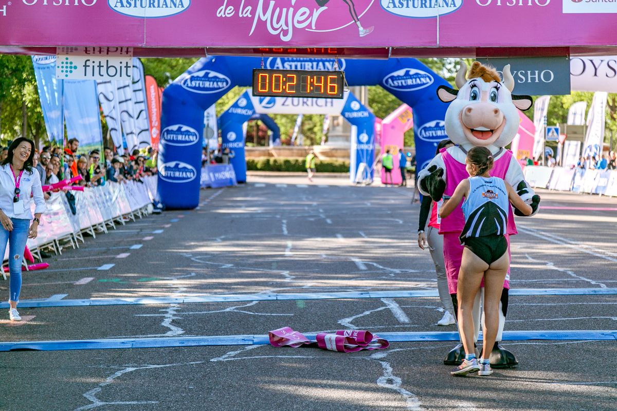 Carrera de la Mujer de Madrid - META, ARCO IZQUIERDO primera clasificada