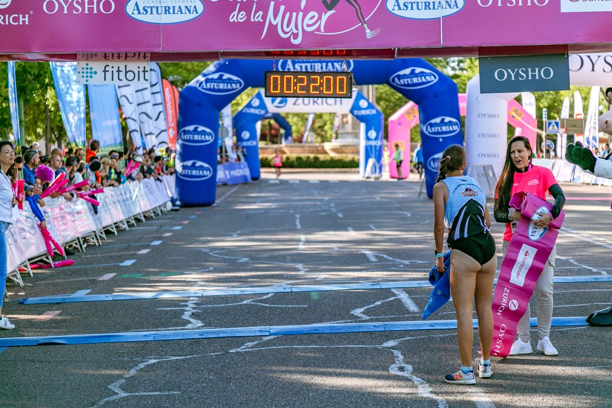 Carrera de la Mujer de Madrid - META, ARCO IZQUIERDO primera clasificada