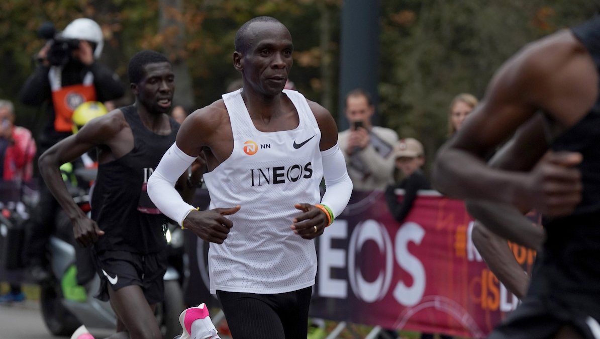 Las mejores fotos de la gesta de Kipchoge en Viena