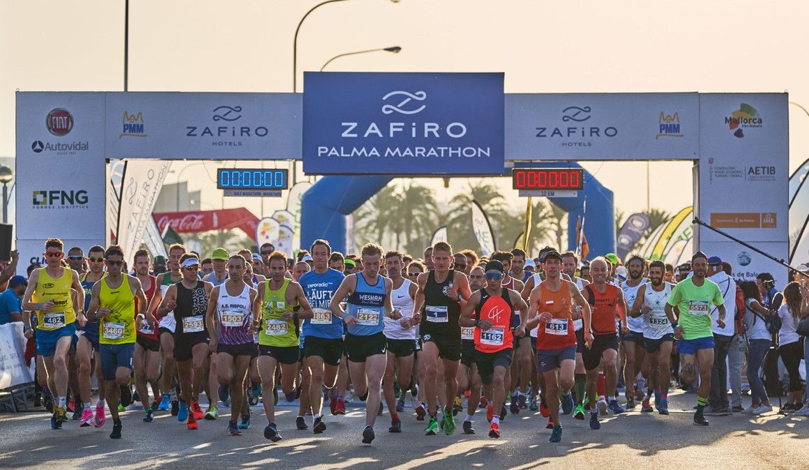 Los alemanes Silvia Felt y Nikki Johnstone son los ganadores del Zafiro Palma Marathon 2019