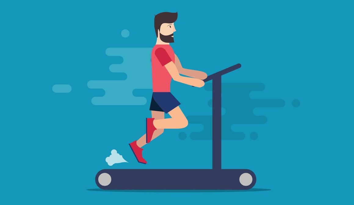 La cinta de correr ha sido muy utilizada en este confinamiento. Foto: iStock.