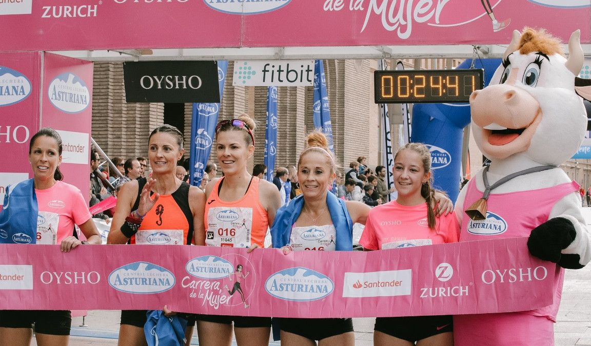 Sara Benedí gana la mayor Carrera de la Mujer de Zaragoza de la historia