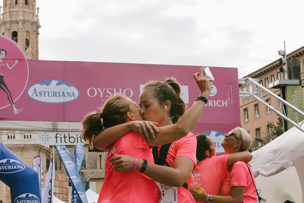 Llegada de la Carrera de la Mujer de Zaragoza (GALERÍA 7)