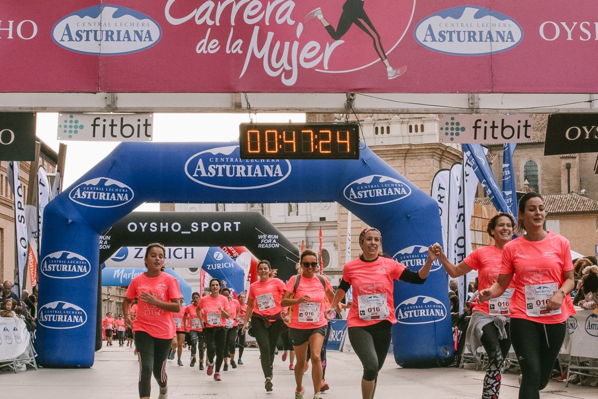 Llegada de la Carrera de la Mujer de Zaragoza (GALERÍA 7)