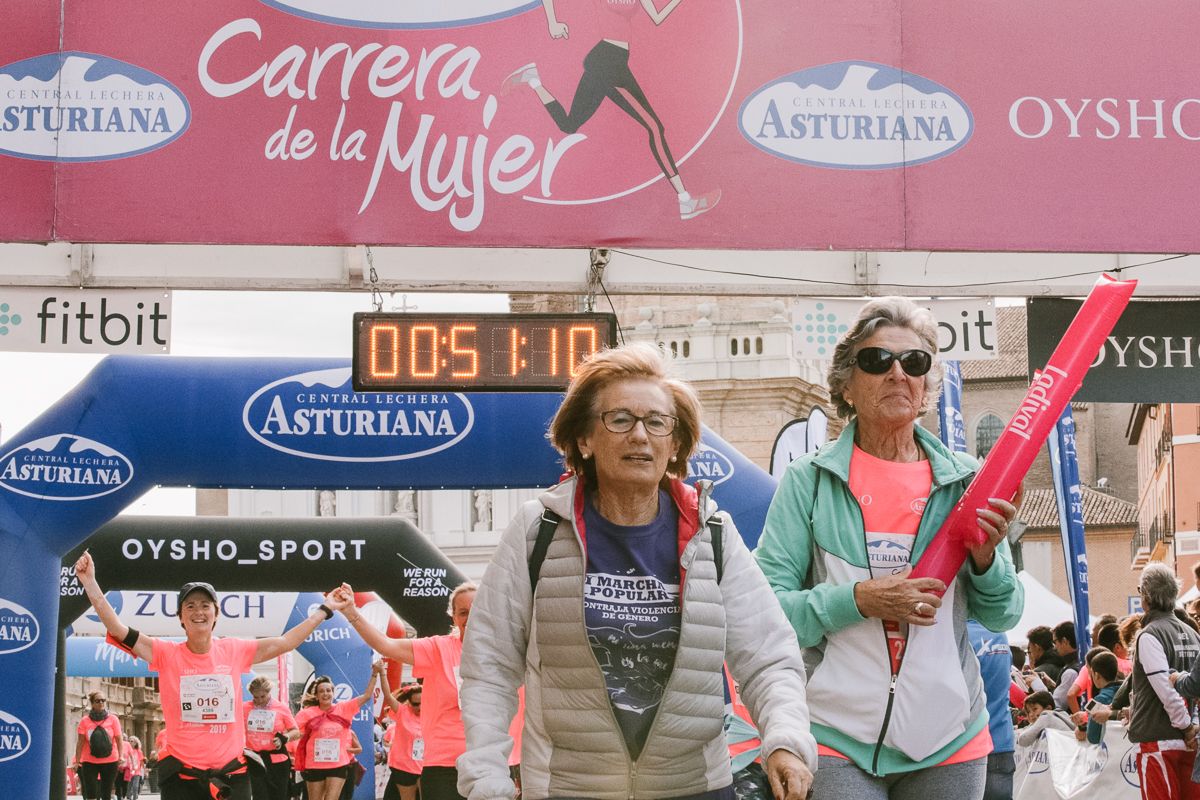 Llegada de la Carrera de la Mujer de Zaragoza (GALERÍA 9)