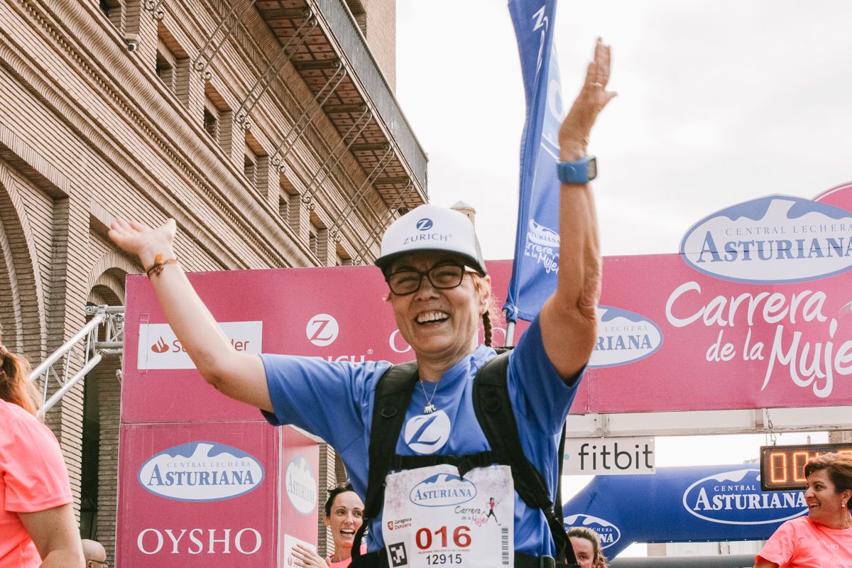 Llegada de la Carrera de la Mujer de Zaragoza (GALERÍA 8)