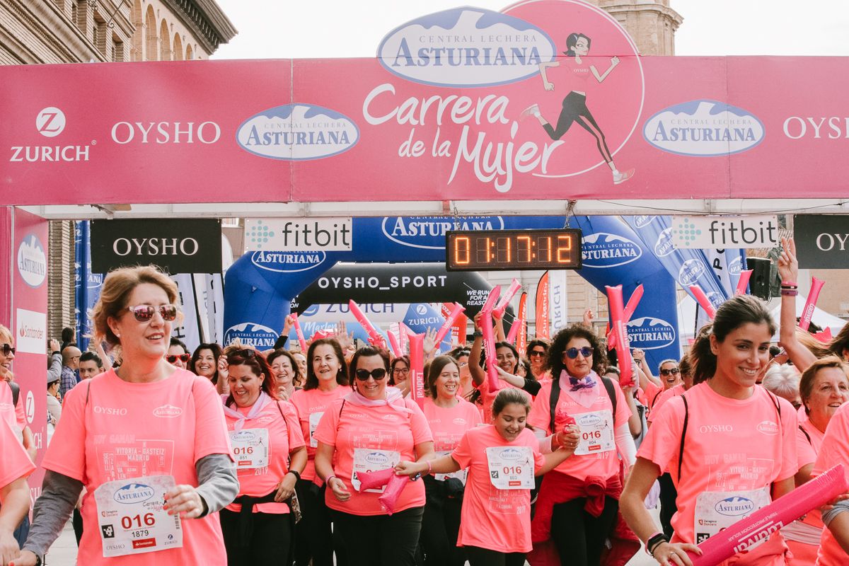Llegada de la Carrera de la Mujer de Zaragoza (GALERÍA 18)