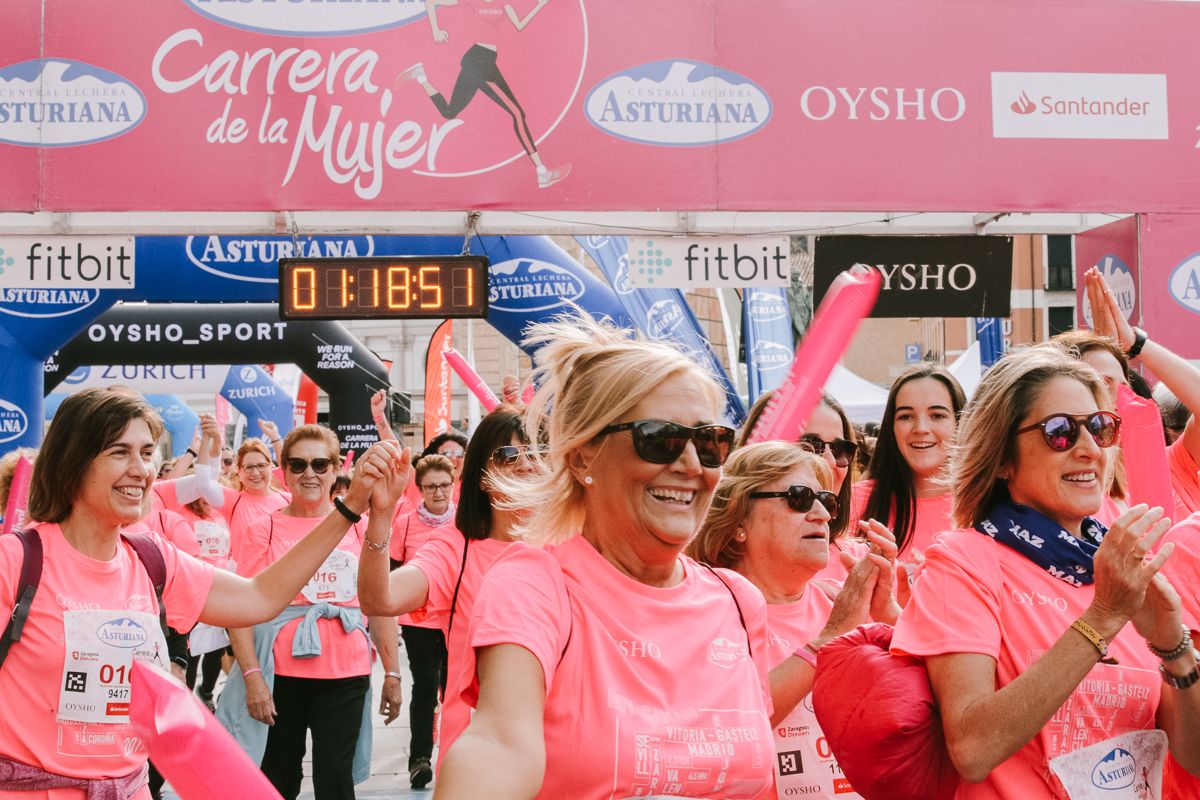 Llegada de la Carrera de la Mujer de Zaragoza (GALERÍA 19)