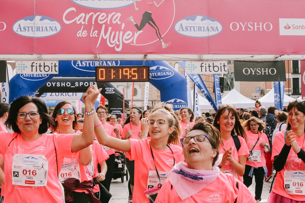 Llegada de la Carrera de la Mujer de Zaragoza (GALERÍA 19)