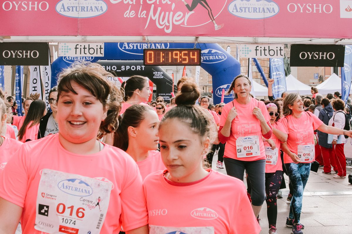 Llegada de la Carrera de la Mujer de Zaragoza (GALERÍA 19)
