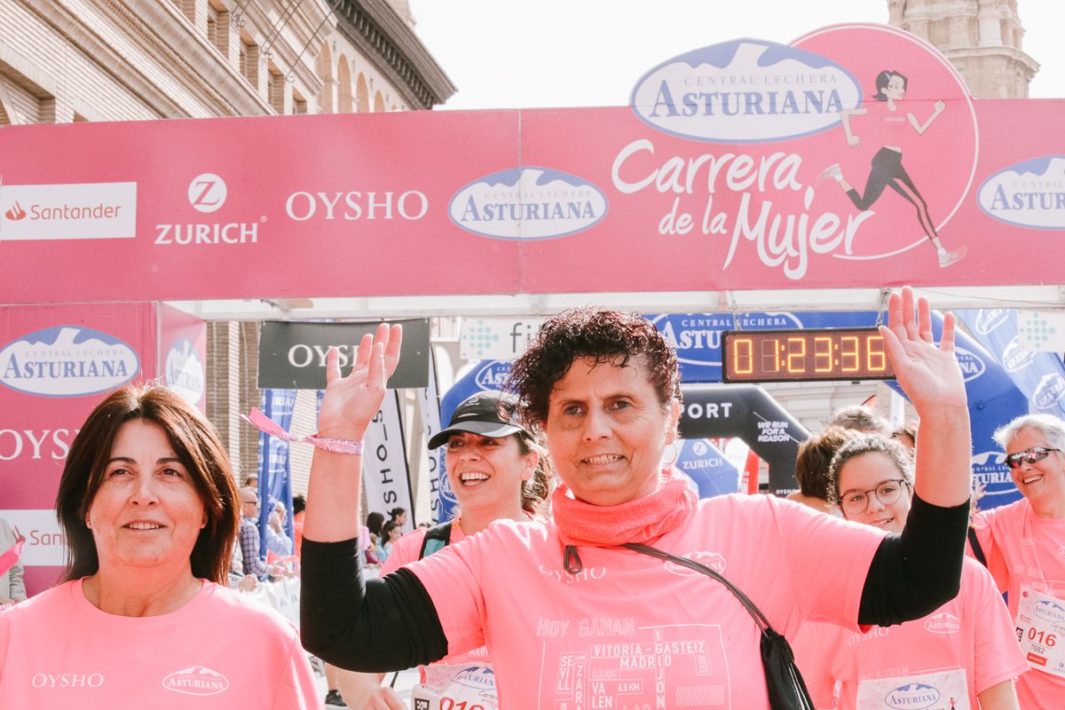 Llegada de la Carrera de la Mujer de Zaragoza (GALERÍA 22)
